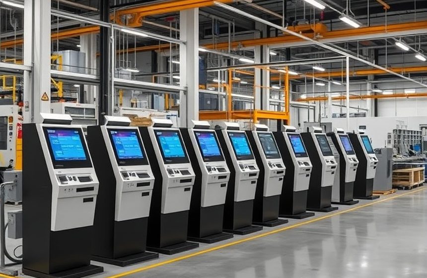 Linea di produzione di terminali self-service